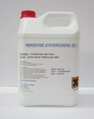 Peroxyde D'hydrogène 6% Qualité Alimentaire - 500 Ml - Sans Additifs - Pur Et Polyvalent