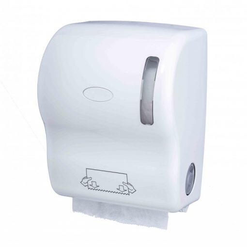 Distributeur essuie mains blanc
