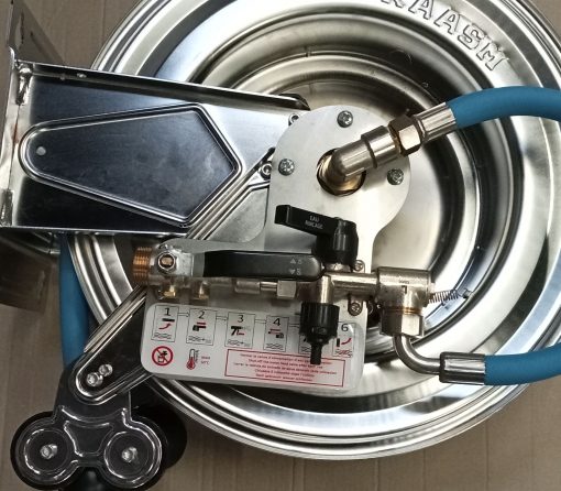 Enrouleur inox 15 m et dosage 1 produit – Image 4